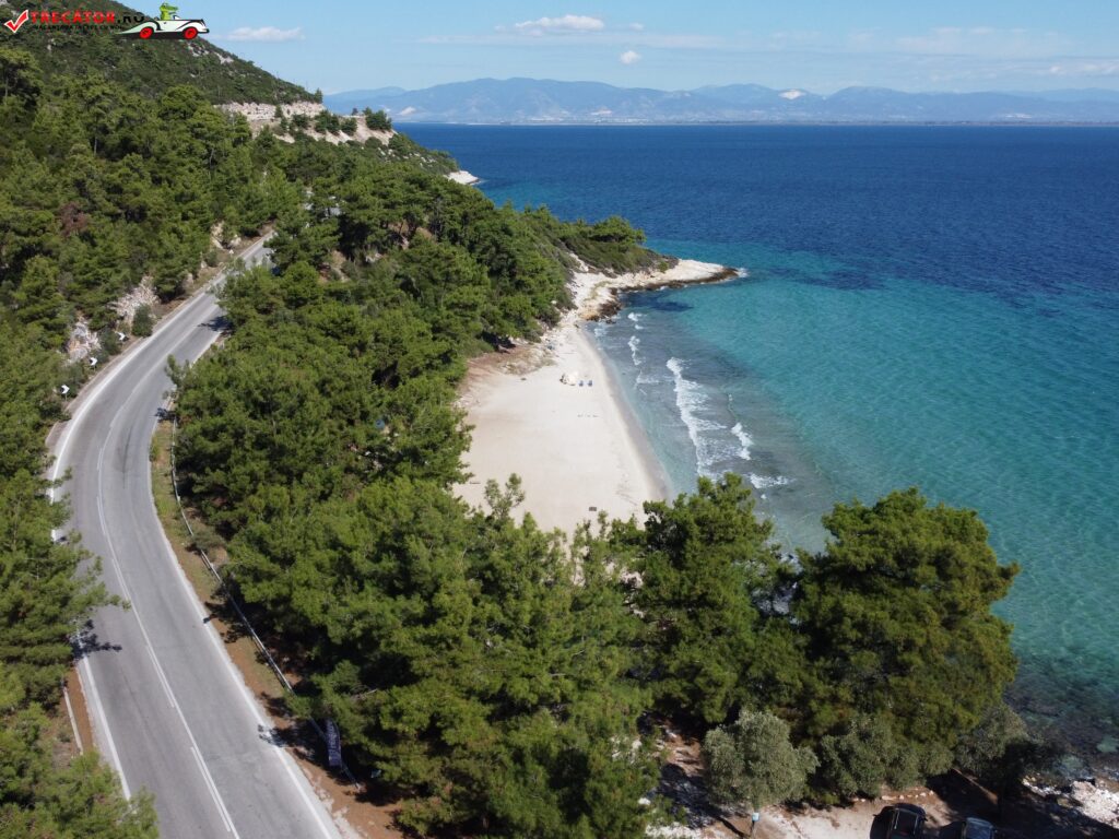 Plaja Glikadi, Insula Thassos, Grecia