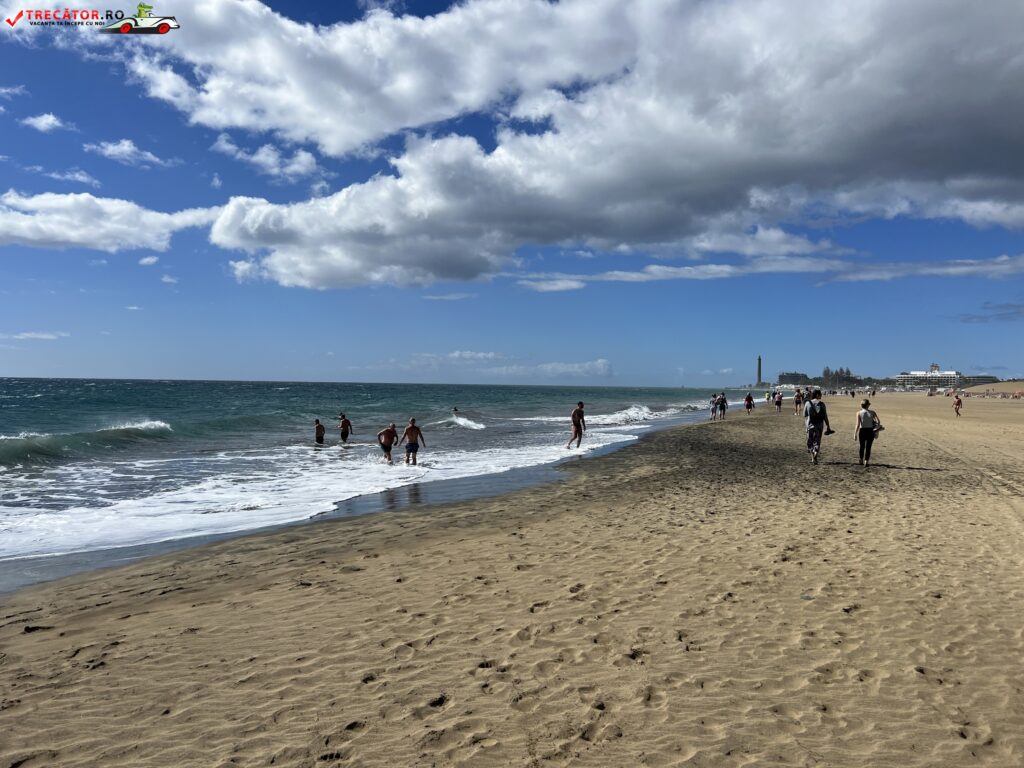 Plaja Maspalomas, Gran Canaria, Spania