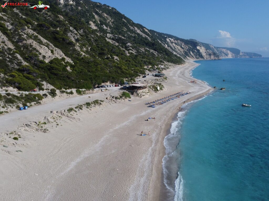 Gialos Beach, Insula Lefkada, Grecia