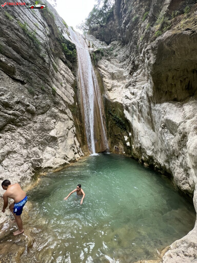 Cascada Dimossari, Insula Lefkada, Grecia