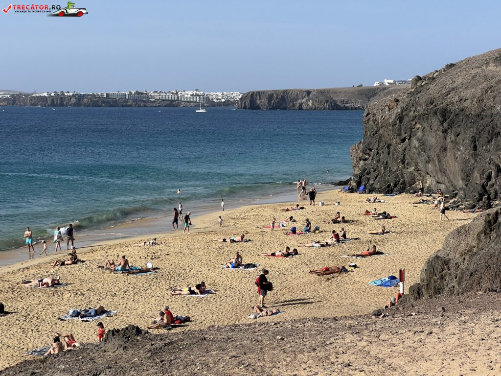 Playa de la Cera, Lanzarote, Spania