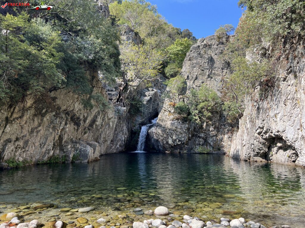 Cascada Gerania, Canionul Fonia, Samothraki, Grecia