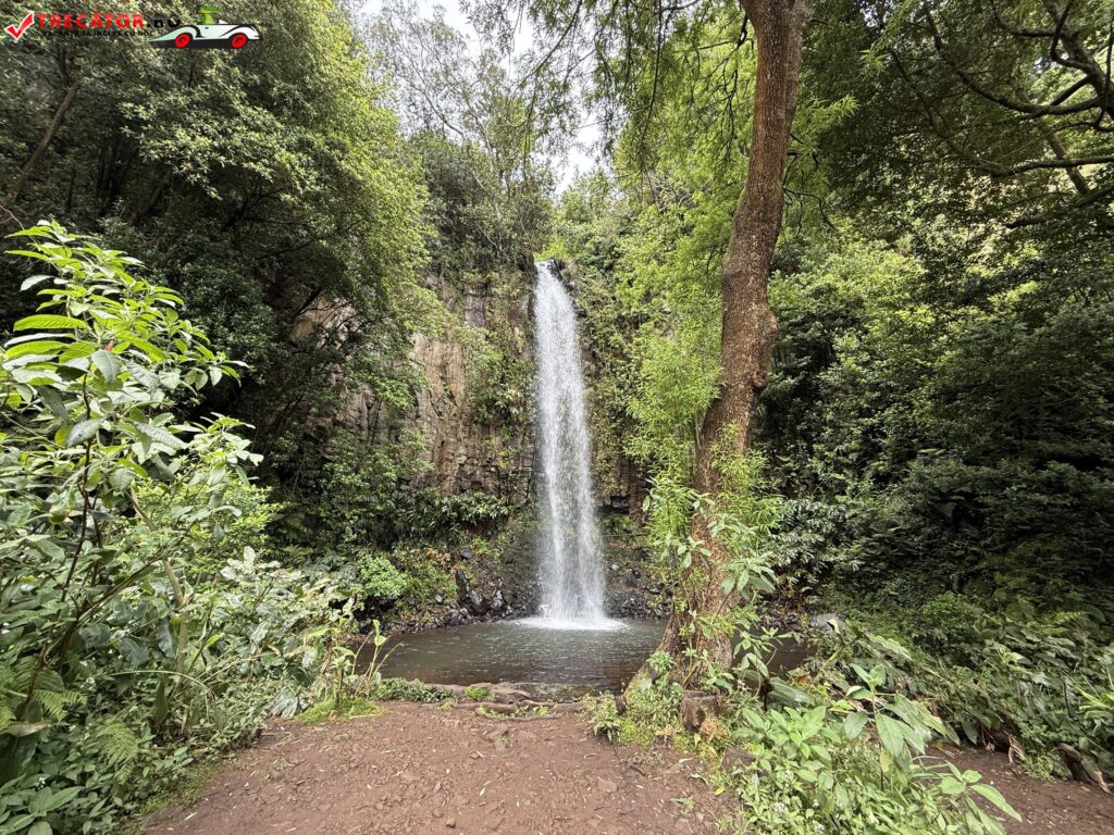 Cascada Aguage, Santana, Madeira, Portugalia