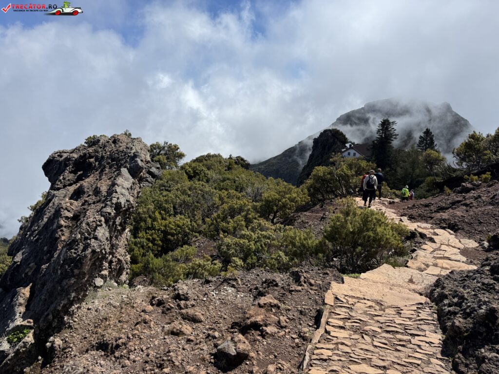 Traseul PR 1.2 Vereda do Pico Ruivo, Santana, Madeira, Portugalia