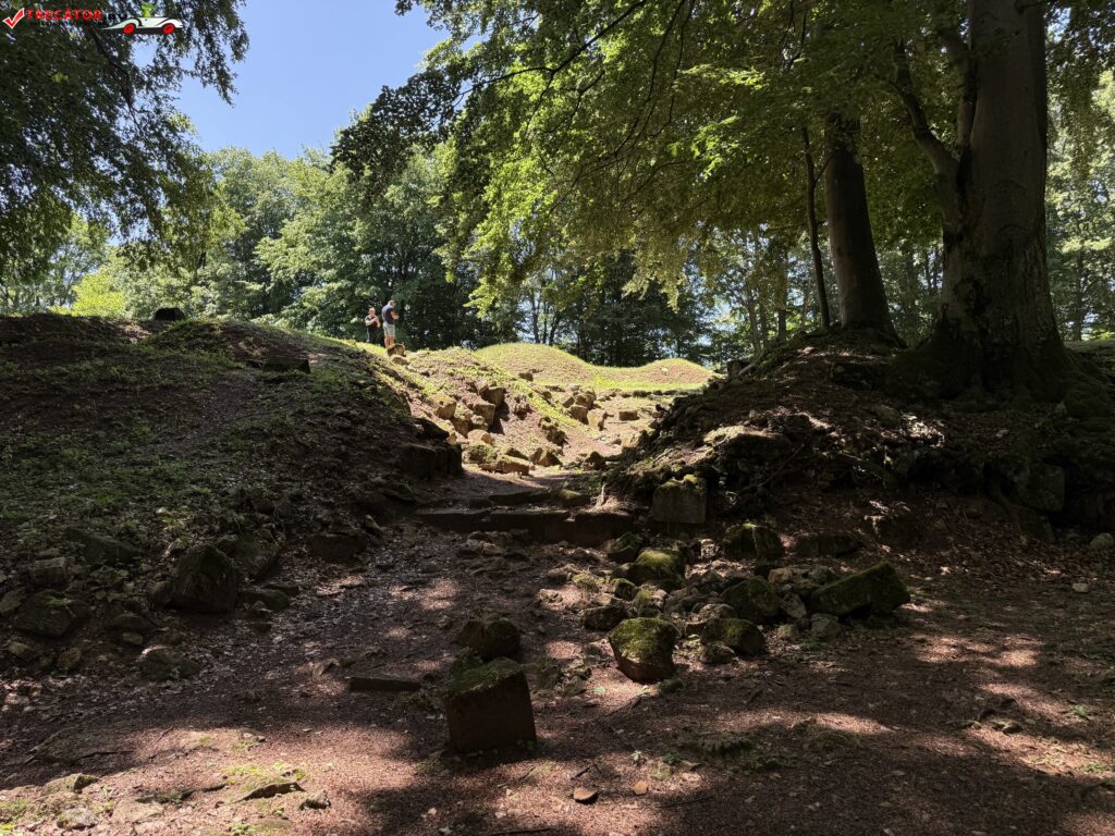 Cetatea dacică Piatra Roșie, Hunedoara, România