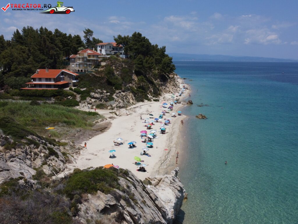 Fava Beach Sithonia, Halkidiki, Grecia