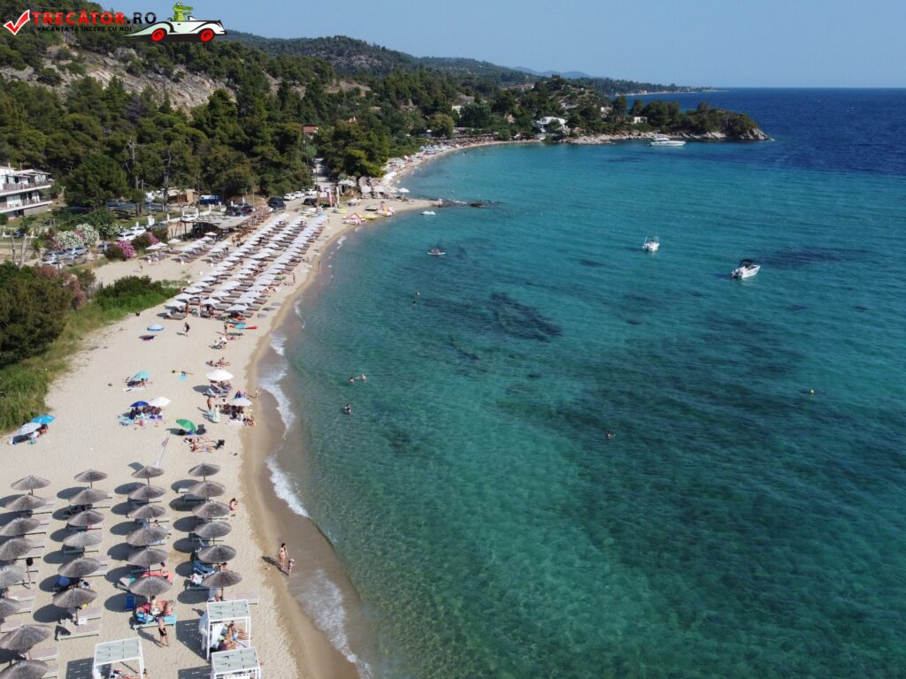 Kalogria Beach, Sithonia, Grecia