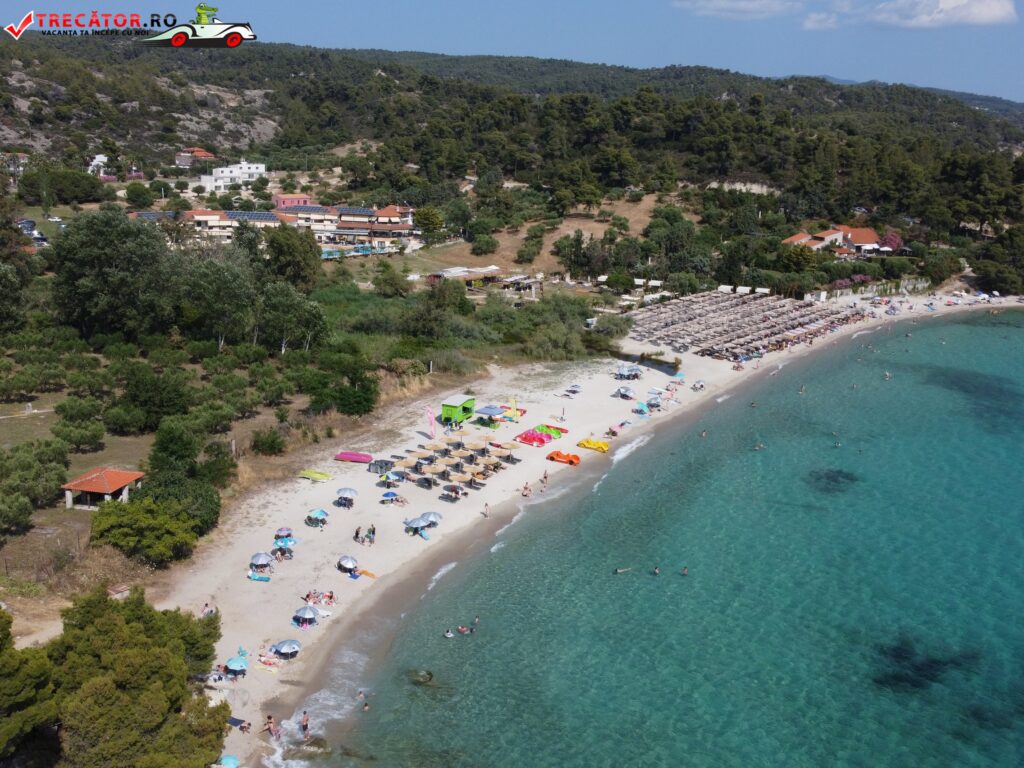 Koviou Beach, Halkidiki, Grecia