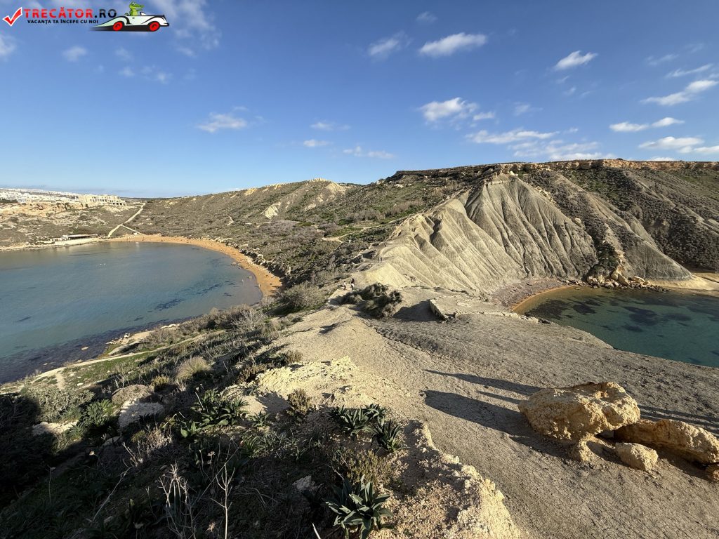 Clay Cliffs și Qarraba Bay, Mellieħa, Malta