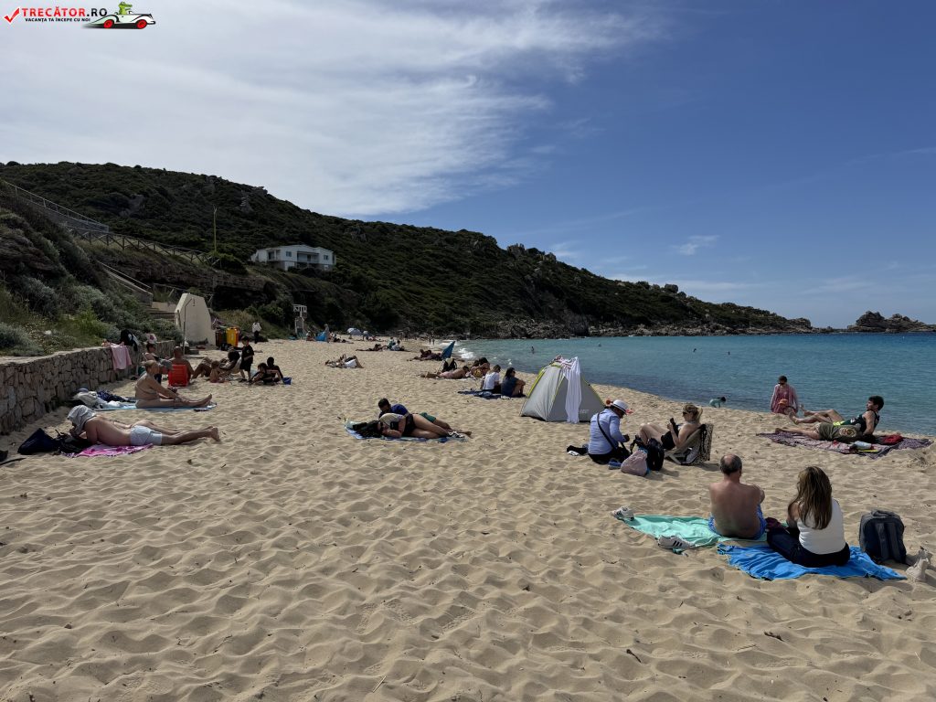 Spiaggia Rena Bianca, Sardinia, Italia
