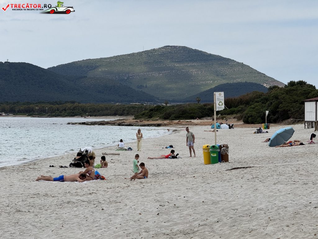 Spiaggia di Maria Pia, Sardinia, Italia